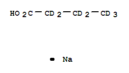 Sodium butyrate-d7Structure,270564-49-3Structure Sodium butyrate-d7 Structure,270564-49-3Structure