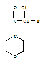 (8ci)-4-(氯氟乙?；?-嗎啉結(jié)構(gòu)式_27074-60-8結(jié)構(gòu)式