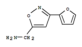 Isoxazole, 5-(aminomethyl)-3-(2-furyl)-(8ci)Structure,27473-54-7Structure Isoxazole, 5-(aminomethyl)-3-(2-furyl)-(8ci) Structure,27473-54-7Structure