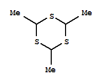 2,4,6-Trimethyl-1,3,5-trithianeStructure,2765-04-0Structure 2,4,6-Trimethyl-1,3,5-trithiane Structure,2765-04-0Structure
