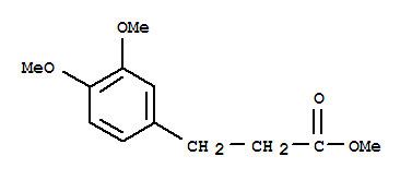 Methyl 3-(3’,4’-dimethoxyphenyl)propanoateStructure,27798-73-8Structure Methyl 3-(3’,4’-dimethoxyphenyl)propanoate Structure,27798-73-8Structure