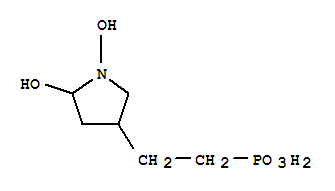 (9ci)-[2-(1,5-二羥基-3-吡咯烷)乙基]-磷酸結(jié)構(gòu)式_278778-55-5結(jié)構(gòu)式