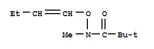 Propanamide, n-(1-butenyloxy)-n,2,2-trimethyl-(9ci)Structure,279671-14-6Structure Propanamide, n-(1-butenyloxy)-n,2,2-trimethyl-(9ci) Structure,279671-14-6Structure