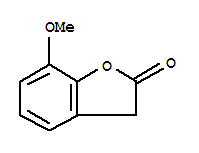 2(3H)-benzofuranone, 7-methoxy-Structure,28033-41-2Structure 2(3H)-benzofuranone, 7-methoxy- Structure,28033-41-2Structure