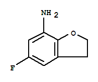 7-Benzofuranamine,5-fluoro-2,3-dihydro-(9ci)Structure,282547-31-3Structure 7-Benzofuranamine,5-fluoro-2,3-dihydro-(9ci) Structure,282547-31-3Structure