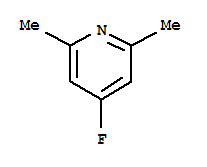 Pyridine, 4-fluoro-2,6-dimethyl-(9ci)Structure,28489-31-8Structure Pyridine, 4-fluoro-2,6-dimethyl-(9ci) Structure,28489-31-8Structure