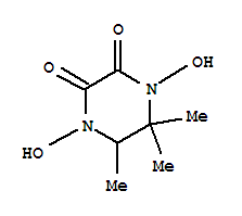 2,3-Piperazinedione,1,4-dihydroxy-5,5,6-trimethyl-(9ci)Structure,286409-65-2Structure 2,3-Piperazinedione,1,4-dihydroxy-5,5,6-trimethyl-(9ci) Structure,286409-65-2Structure