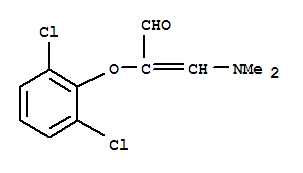 2-(2,6-Dichlorophenoxy)-3-(dimethylamino)acrylaldehydeStructure,286840-92-4Structure 2-(2,6-Dichlorophenoxy)-3-(dimethylamino)acrylaldehyde Structure,286840-92-4Structure