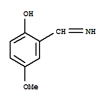 Phenol, 2-(iminomethyl)-4-methoxy-(9ci)Structure,288256-46-2Structure Phenol, 2-(iminomethyl)-4-methoxy-(9ci) Structure,288256-46-2Structure