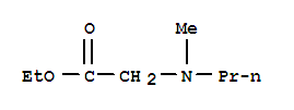 Glycine, n-methyl-n-propyl-, ethyl ester (9ci)Structure,290304-08-4Structure Glycine, n-methyl-n-propyl-, ethyl ester (9ci) Structure,290304-08-4Structure