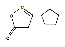 (8ci)-3-環(huán)戊基-2-異噁唑啉-5-酮結(jié)構(gòu)式_29068-27-7結(jié)構(gòu)式