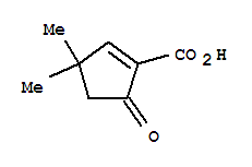 1-Cyclopentene-1-carboxylicacid,3,3-dimethyl-5-oxo-(9ci)Structure,292043-69-7Structure 1-Cyclopentene-1-carboxylicacid,3,3-dimethyl-5-oxo-(9ci) Structure,292043-69-7Structure