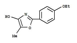 2-(4-Ethoxyphenyl)-5-methyl-1,3-oxazol-4-olStructure,298194-07-7Structure 2-(4-Ethoxyphenyl)-5-methyl-1,3-oxazol-4-ol Structure,298194-07-7Structure