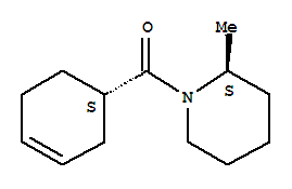 (2S)-2-methylpiperidinyl (1s)-3-cyclohexene-1-carboxamideStructure,298207-27-9Structure (2S)-2-methylpiperidinyl (1s)-3-cyclohexene-1-carboxamide Structure,298207-27-9Structure