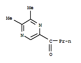 1-Butanone,1-(5,6-dimethylpyrazinyl )-(9ci)Structure,298210-72-7Structure 1-Butanone,1-(5,6-dimethylpyrazinyl )-(9ci) Structure,298210-72-7Structure