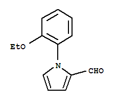 1H-pyrrole-2-carboxaldehyde,1-(2-ethoxyphenyl)-(9ci)Structure,299164-56-0Structure 1H-pyrrole-2-carboxaldehyde,1-(2-ethoxyphenyl)-(9ci) Structure,299164-56-0Structure