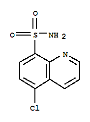8-Quinolinesulfonamide, 5-chloro-Structure,299439-20-6Structure 8-Quinolinesulfonamide, 5-chloro- Structure,299439-20-6Structure