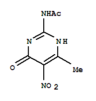 2-N-acetylamino-6-methyl-5-nitropyrimidin-4-oneStructure,299916-90-8Structure 2-N-acetylamino-6-methyl-5-nitropyrimidin-4-one Structure,299916-90-8Structure