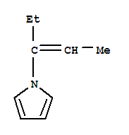 1H-pyrrole,1-(1-ethyl-1-propenyl)-(9ci)Structure,300660-46-2Structure 1H-pyrrole,1-(1-ethyl-1-propenyl)-(9ci) Structure,300660-46-2Structure