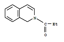 Isoquinoline, 1,2-dihydro-2-(1-oxopropyl)-(9ci)Structure,300661-48-7Structure Isoquinoline, 1,2-dihydro-2-(1-oxopropyl)-(9ci) Structure,300661-48-7Structure