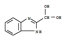 Methanediol, 1h-benzimidazol-2-yl-(9ci)Structure,300692-25-5Structure Methanediol, 1h-benzimidazol-2-yl-(9ci) Structure,300692-25-5Structure