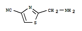 4-Thiazolecarbonitrile, 2-(aminomethyl)-Structure,302341-70-4Structure 4-Thiazolecarbonitrile, 2-(aminomethyl)- Structure,302341-70-4Structure