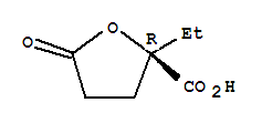 (2r)-(9ci)-2-乙基四氫-5-氧代-2-呋喃羧酸結構式_303183-89-3結構式