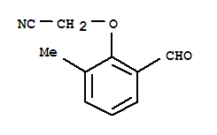 Acetonitrile, (2-formyl-6-methylphenoxy)-(9ci)Structure,303224-34-2Structure Acetonitrile, (2-formyl-6-methylphenoxy)-(9ci) Structure,303224-34-2Structure