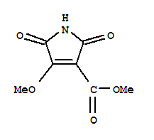 1H-pyrrole-3-carboxylicacid,2,5-dihydro-4-methoxy-2,5-dioxo-,methylester(9ci)Structure,308815-50-1Structure 1H-pyrrole-3-carboxylicacid,2,5-dihydro-4-methoxy-2,5-dioxo-,methylester(9ci) Structure,308815-50-1Structure