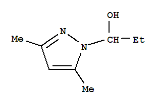 1H-pyrazole-1-methanol ,-alpha--ethyl -3,5-dimethyl -Structure,310460-88-9Structure 1H-pyrazole-1-methanol ,-alpha--ethyl -3,5-dimethyl - Structure,310460-88-9Structure