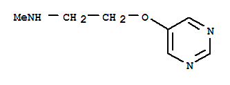 Ethanamine,n-methyl -2-(5-pyrimidinyloxy)- (9ci)Structure,310881-00-6Structure Ethanamine,n-methyl -2-(5-pyrimidinyloxy)- (9ci) Structure,310881-00-6Structure