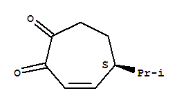 3-Cycloheptene-1,2-dione,5-(1-methylethyl )-,(5s)-(9ci)Structure,310905-98-7Structure 3-Cycloheptene-1,2-dione,5-(1-methylethyl )-,(5s)-(9ci) Structure,310905-98-7Structure