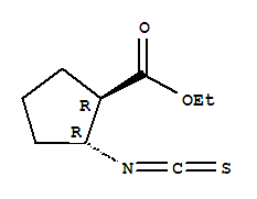 Cyclopentanecarboxylic acid,2-isothiocyanato-,ethyl ester,(1r,2r)-rel - (9ci)Structure,311341-95-4Structure Cyclopentanecarboxylic acid,2-isothiocyanato-,ethyl ester,(1r,2r)-rel - (9ci) Structure,311341-95-4Structure