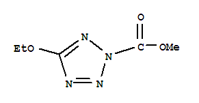 2H-tetrazole-2-carboxylic acid,5-ethoxy-,methyl esterStructure,311762-17-1Structure 2H-tetrazole-2-carboxylic acid,5-ethoxy-,methyl ester Structure,311762-17-1Structure