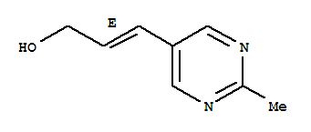 2-Propen-1-ol ,3-(2-methyl -5-pyrimidinyl )-,(2e)- (9ci)Structure,312262-94-5Structure 2-Propen-1-ol ,3-(2-methyl -5-pyrimidinyl )-,(2e)- (9ci) Structure,312262-94-5Structure