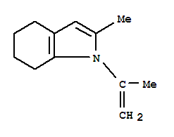 1H-indole,4,5,6,7-tetrahydro-2-methyl-1-(1-methylethenyl)-(9ci)Structure,312322-67-1Structure 1H-indole,4,5,6,7-tetrahydro-2-methyl-1-(1-methylethenyl)-(9ci) Structure,312322-67-1Structure