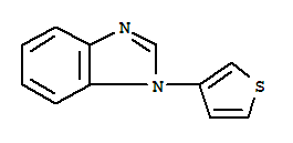 1H-benzimidazole,1-(3-thienyl)-(9ci)Structure,312959-35-6Structure 1H-benzimidazole,1-(3-thienyl)-(9ci) Structure,312959-35-6Structure