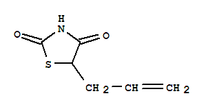 2,4-Thiazolidinedione, 5-(2-propenyl)-(9ci)Structure,313271-23-7Structure 2,4-Thiazolidinedione, 5-(2-propenyl)-(9ci) Structure,313271-23-7Structure