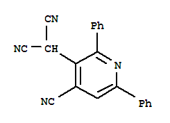 (9ci)-(4-氰基-2,6-二苯基-3-吡啶)-丙二腈結(jié)構(gòu)式_313277-38-2結(jié)構(gòu)式
