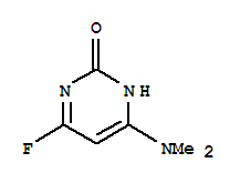 2(1H)-pyrimidinone,4-(dimethylamino)-6-fluoro-(9ci)Structure,313961-72-7Structure 2(1H)-pyrimidinone,4-(dimethylamino)-6-fluoro-(9ci) Structure,313961-72-7Structure