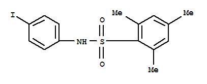 N-(2,4,6-trimethylphenyl)sulfonyl(4-iodo)anilineStructure,314054-07-4Structure N-(2,4,6-trimethylphenyl)sulfonyl(4-iodo)aniline Structure,314054-07-4Structure