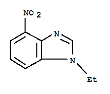 1H-benzimidazole,1-ethyl-4-nitro-(9ci)Structure,31419-70-2Structure 1H-benzimidazole,1-ethyl-4-nitro-(9ci) Structure,31419-70-2Structure
