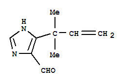 1H-imidazole-5-carboxaldehyde, 4-(1,1-dimethyl-2-propen-1-yl)- Structure,316148-60-4Structure