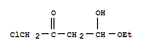 2-Butanone,1-chloro-4-ethoxy-4-hydroxy-Structure,316379-76-7Structure 2-Butanone,1-chloro-4-ethoxy-4-hydroxy- Structure,316379-76-7Structure