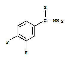 Benzenecarbothioamide,3,4-difluoro- (9ci)Structure,317319-14-5Structure Benzenecarbothioamide,3,4-difluoro- (9ci) Structure,317319-14-5Structure