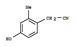 Benzeneacetonitrile,4-hydroxy-2-methyl - (9ci)Structure,317319-45-2Structure Benzeneacetonitrile,4-hydroxy-2-methyl - (9ci) Structure,317319-45-2Structure