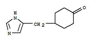 Cyclohexanone,4-(1h-imidazol -5-ylmethyl )-Structure,317338-52-6Structure Cyclohexanone,4-(1h-imidazol -5-ylmethyl )- Structure,317338-52-6Structure