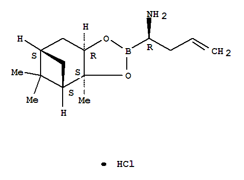 (Ar,3as,4s,6s,7ar)-hexahydro-3a,5,5-trimethyl-a-2-propenyl-4,6-methano-1,3,2-benzodioxaborole-2-methanamine hydrochlorideStructure,319009-90-0Structure (Ar,3as,4s,6s,7ar)-hexahydro-3a,5,5-trimethyl-a-2-propenyl-4,6-methano-1,3,2-benzodioxaborole-2-methanamine hydrochloride Structure,319009-90-0Structure