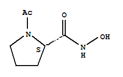(s)-(9ci)-1-乙?；?n-羥基-2-吡咯烷羧酰胺結構式_31982-74-8結構式