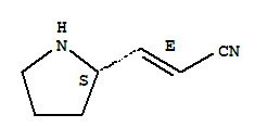 2-Propenenitrile,3-(2s)-2-pyrrolidinyl-,(2e)-(9ci)Structure,320776-35-0Structure 2-Propenenitrile,3-(2s)-2-pyrrolidinyl-,(2e)-(9ci) Structure,320776-35-0Structure
